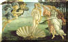 La naissance de Vnus (Botticelli, vers 1485, Les Offices, Florence)