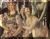 Le Printemps (dtail), 1478, Galerie  des Offices (Florence), 120x314cm