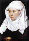 Robert Campin. Portrait of A Woman.