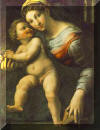 Vierge  l'enfant par J Romain